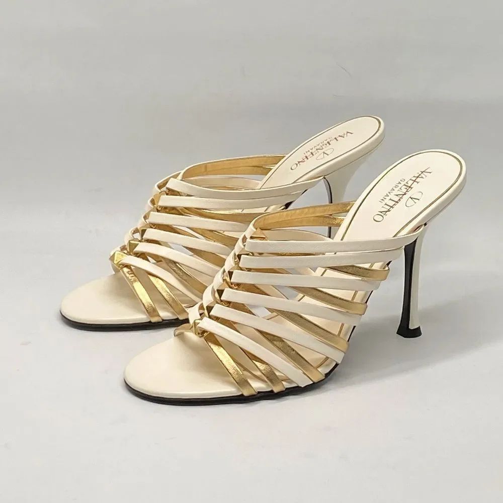 Valentino Garavani Rockstud Strappy Sandals Size 36
